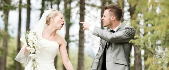 wedding fight